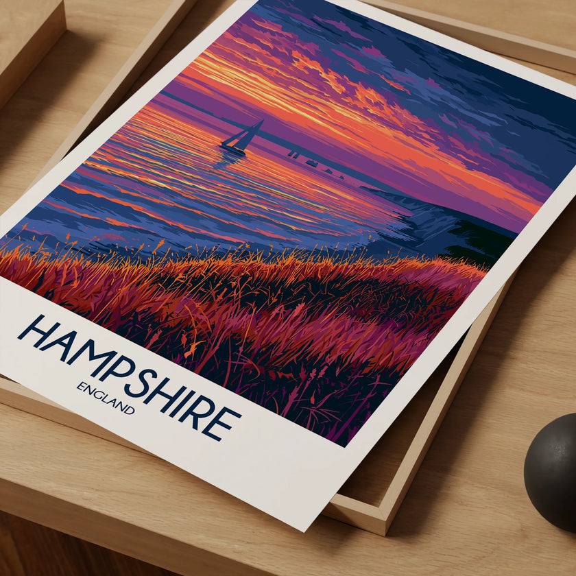 Hampshire Scenic Landscape Art