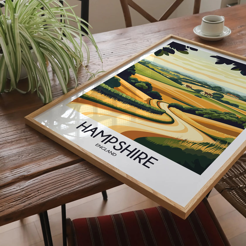 Hampshire Scenic Landscape Art