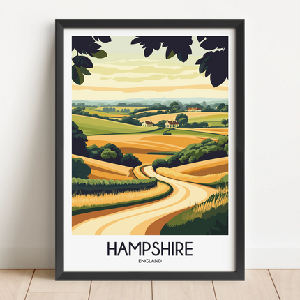 Hampshire Travel Memory Gift