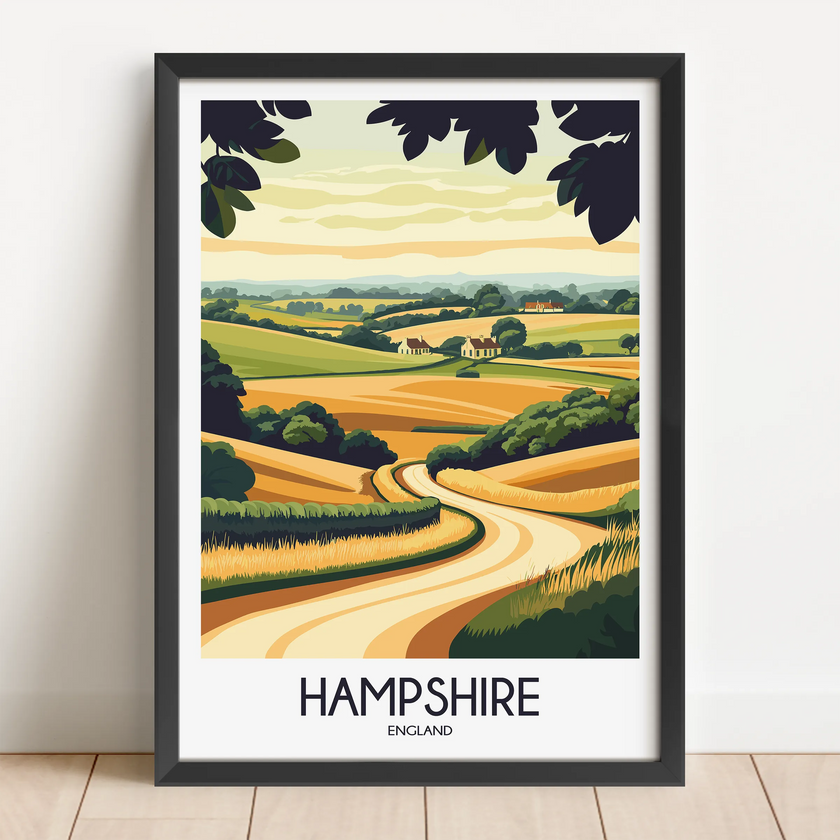 Hampshire Travel Memory Gift