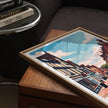 Harpenden Retro Travel Illustration
