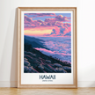 Hawaii Modern Travel Poster