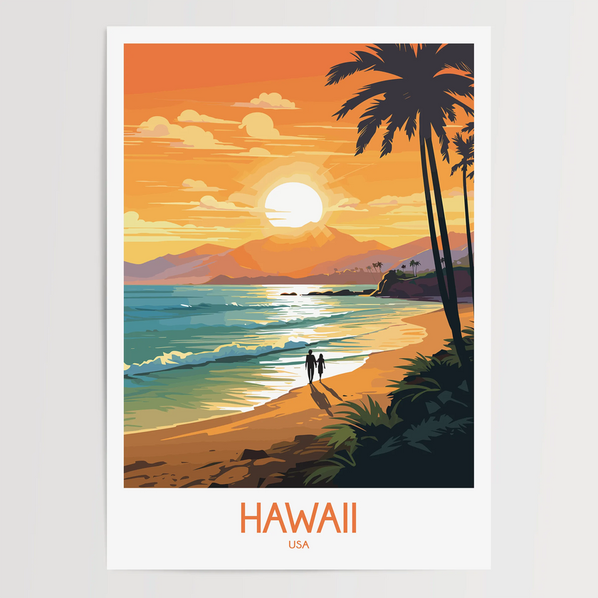 Hawaii Scenic Landscape Art