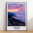 Hawaii Souvenir Poster Print