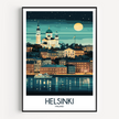 Helsinki Minimalist Wall Art