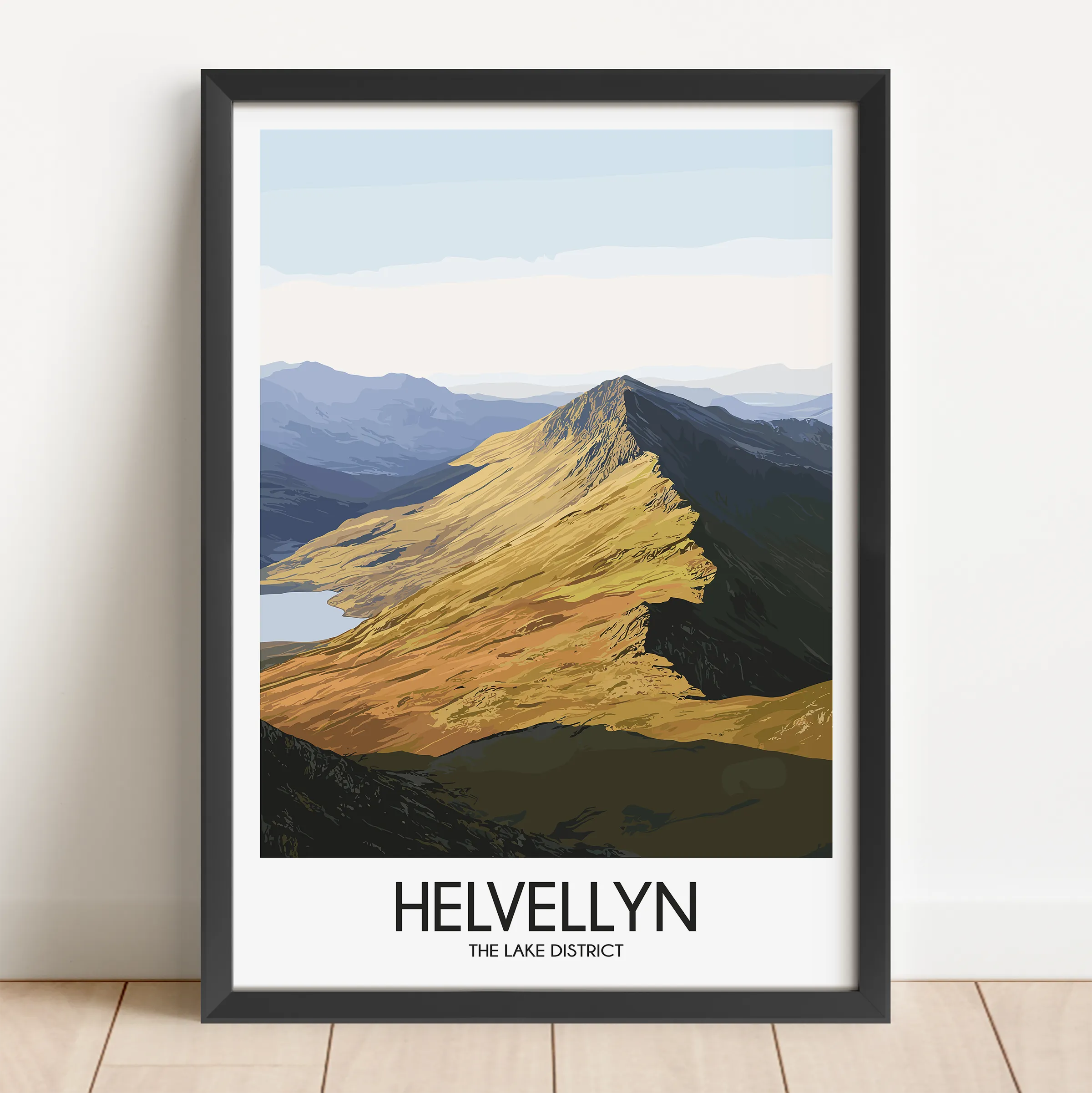 Helvellyn Minimalist Wall Art