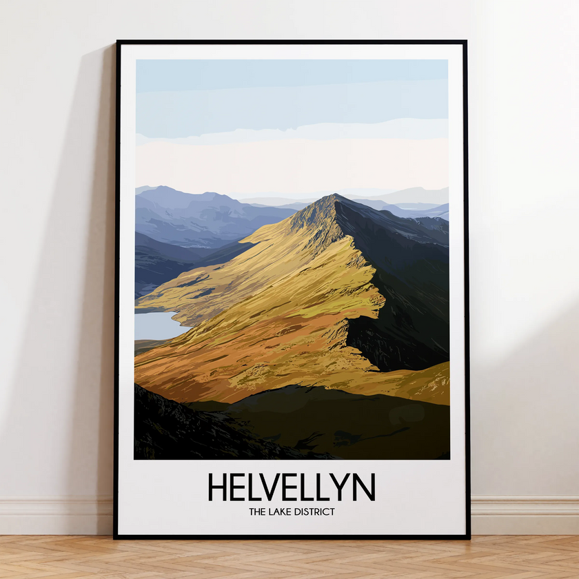 Helvellyn Souvenir Poster Print