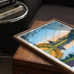 Hen Poo Lake Vintage Style Print