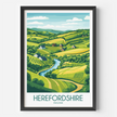 Herefordshire Gallery Quality Print