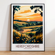 Herefordshire Scenic Landscape Art