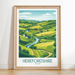 Herefordshire Travel Memory Gift