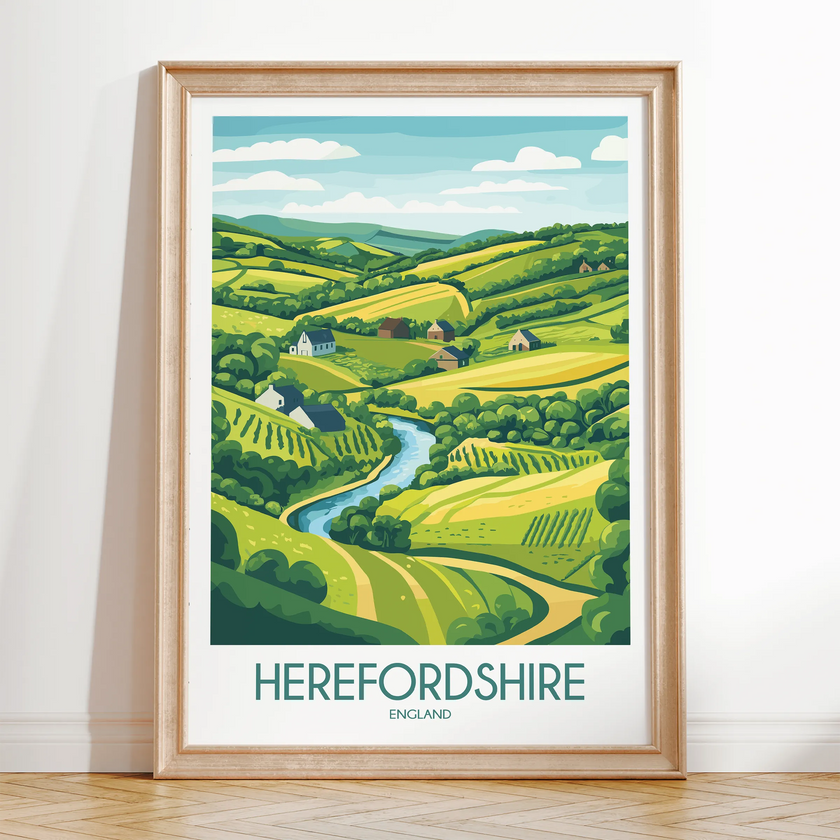 Herefordshire Travel Memory Gift