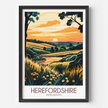 Herefordshire Travel Memory Gift