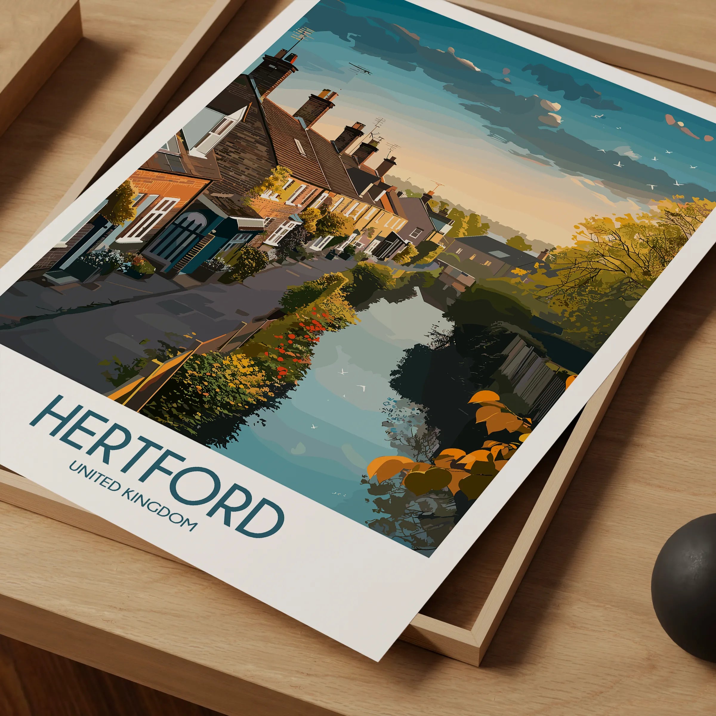 Hertford Scenic Landscape Art