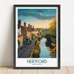 Hertford Souvenir Poster Print