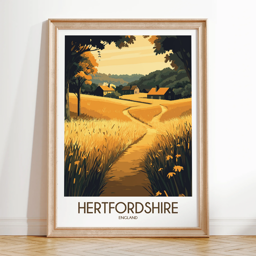 Hertfordshire Gallery Quality Print