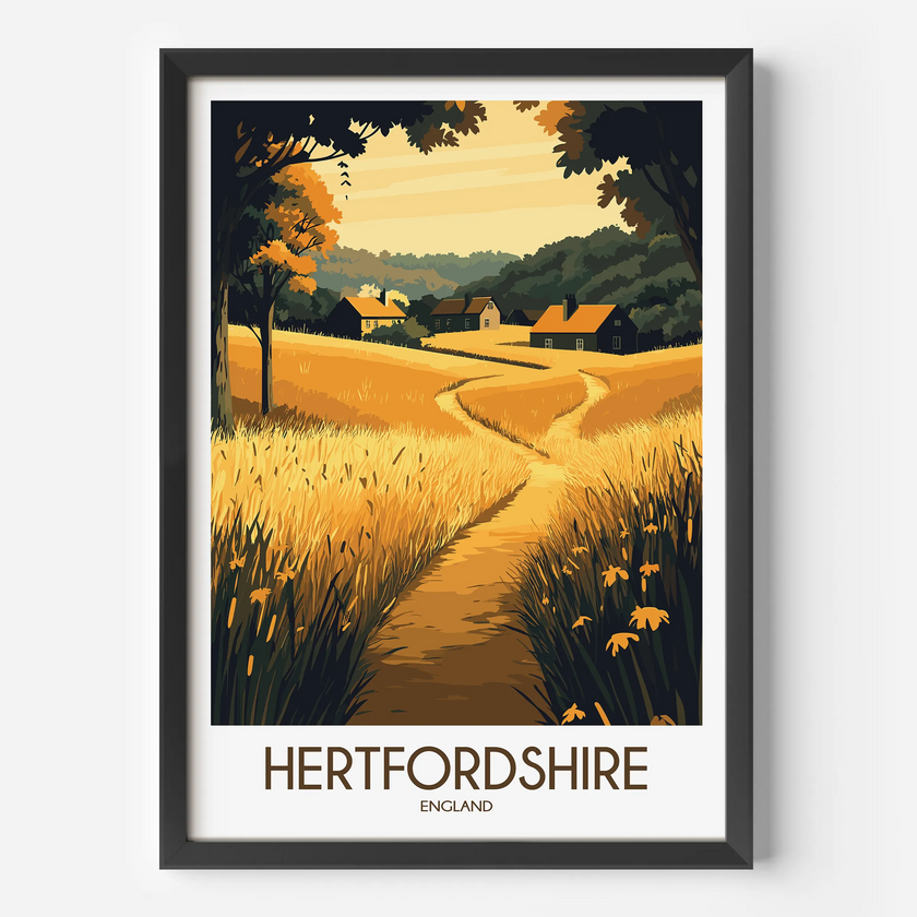 Hertfordshire Scenic Landscape Art