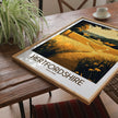 Hertfordshire Souvenir Poster Print