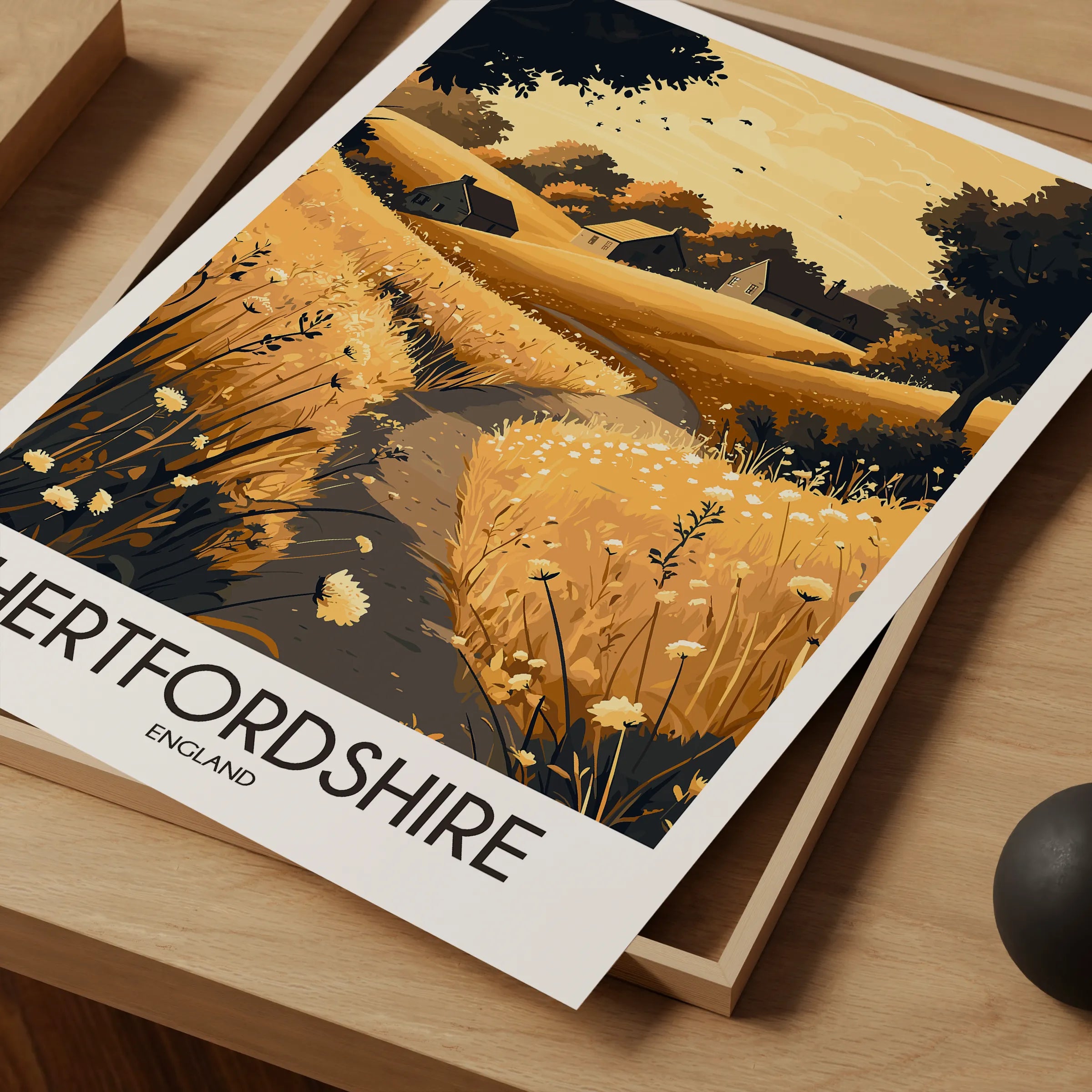 Hertfordshire Travel Memory Gift