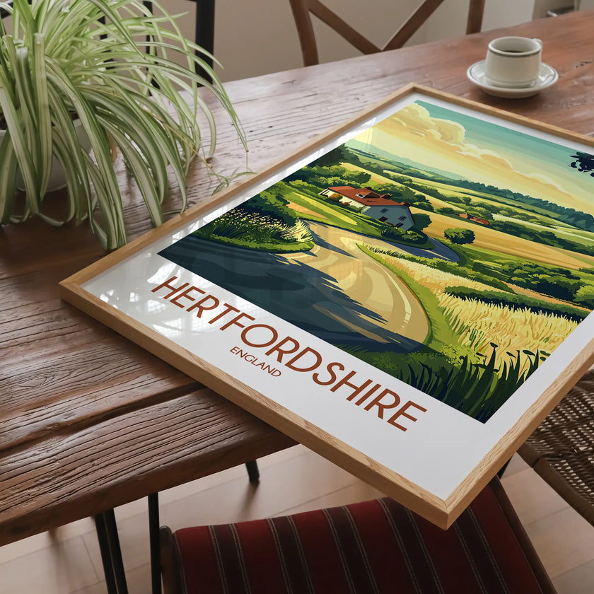 Hertfordshire Travel Memory Gift