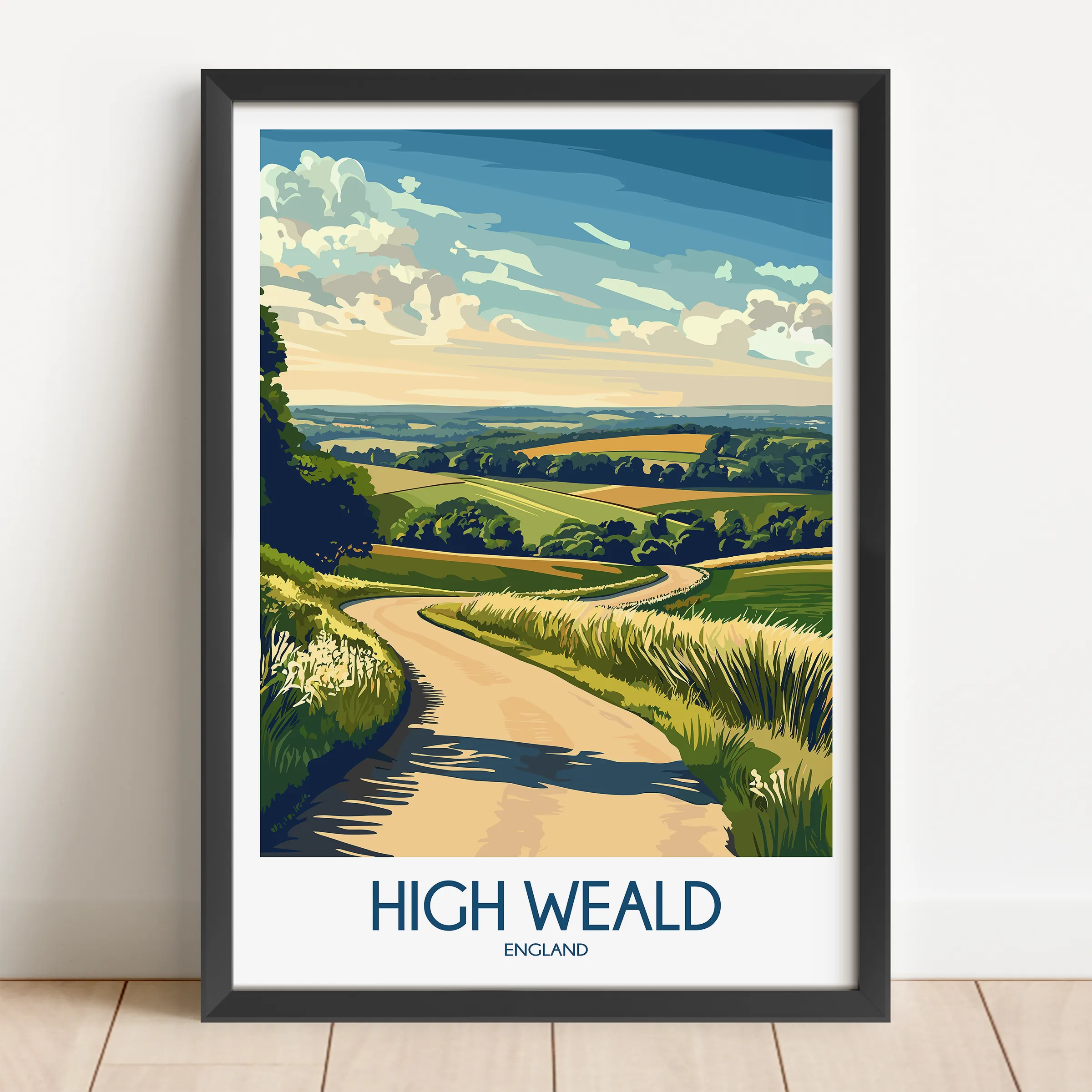 High Weald Souvenir Poster Print