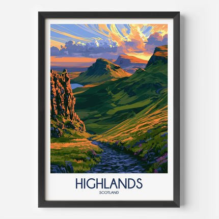 Highlands Minimalist Wall Art