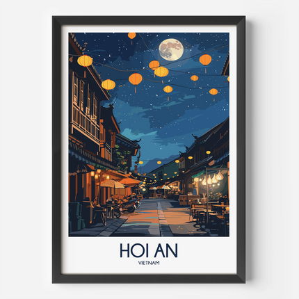 Hoi An Vintage Style Print