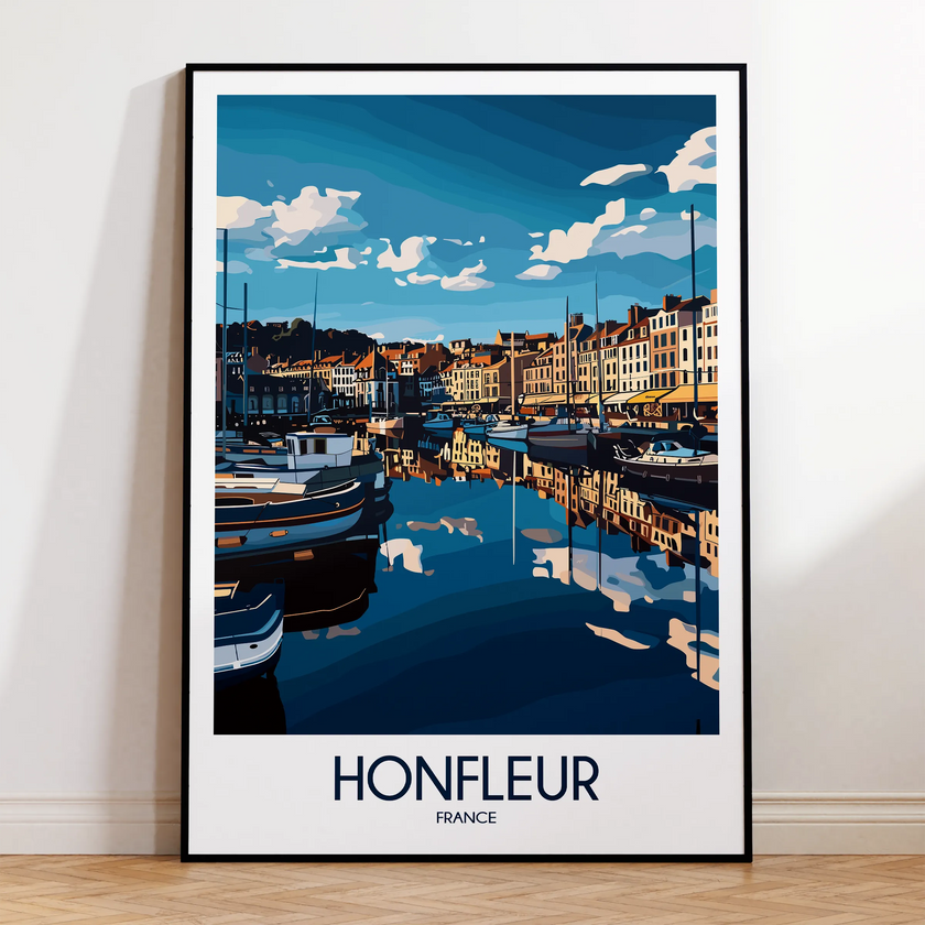 Honfleur Minimalist Wall Art