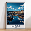 Honfleur Scenic Landscape Art