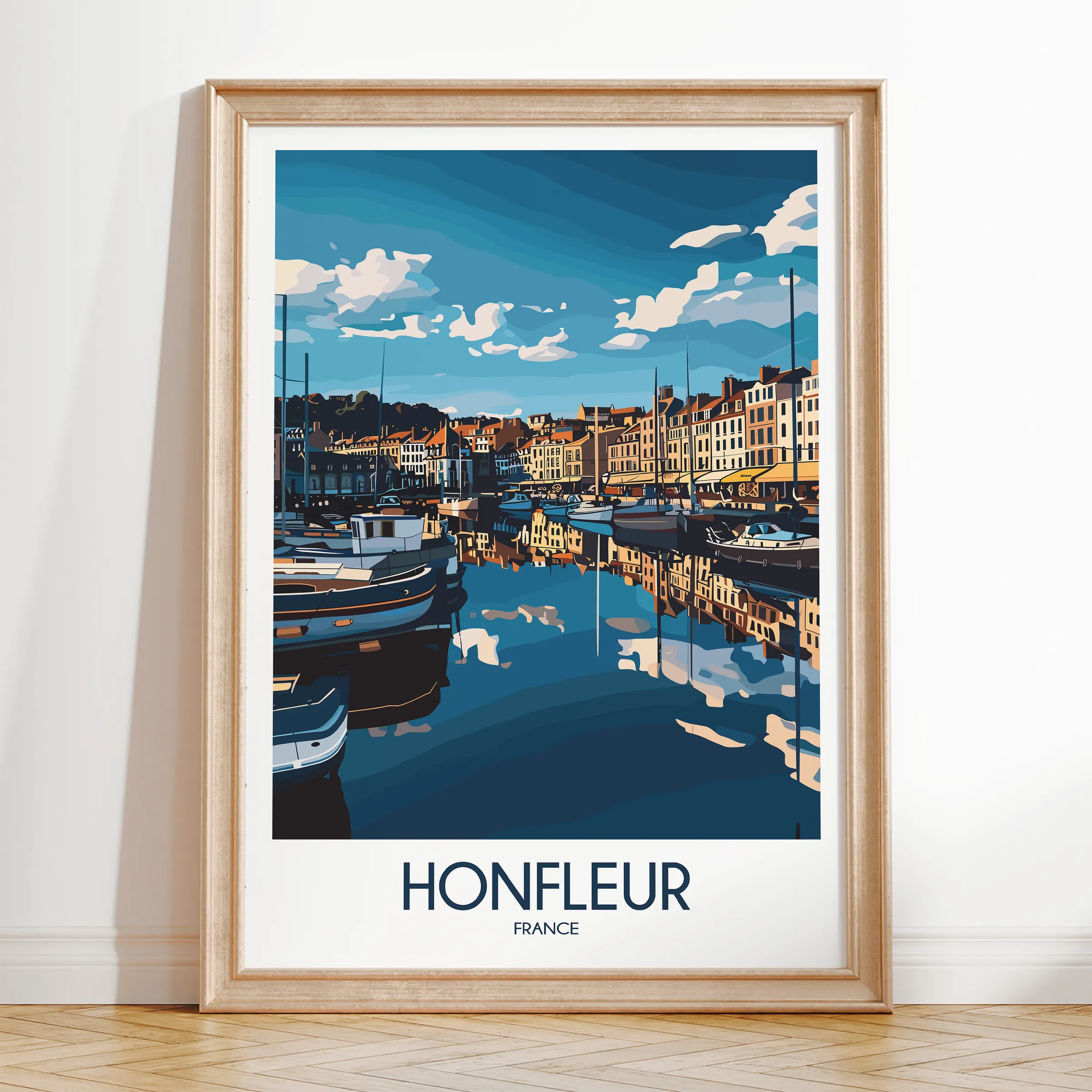 Honfleur Travel Memory Gift