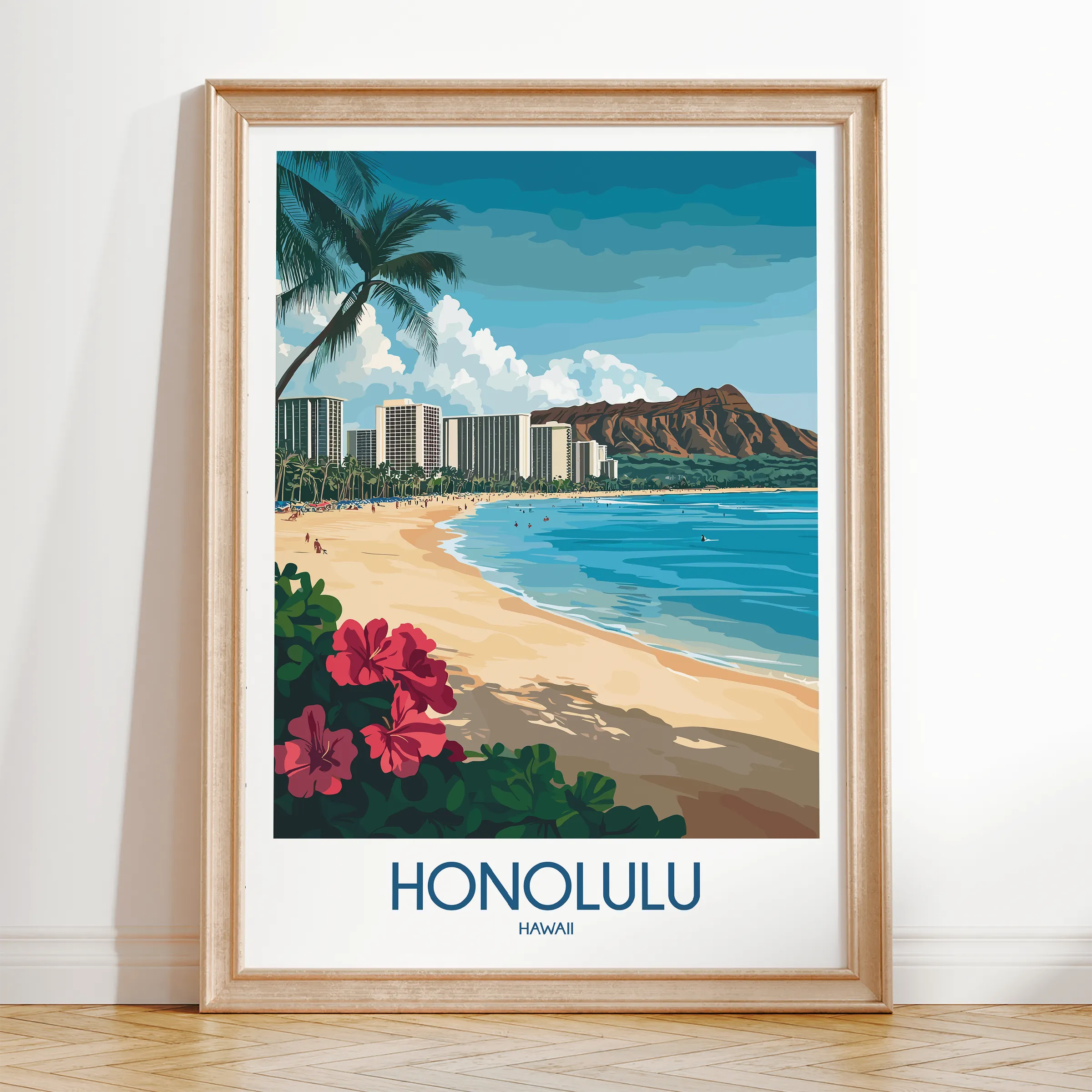 Honolulu Home Office Decor