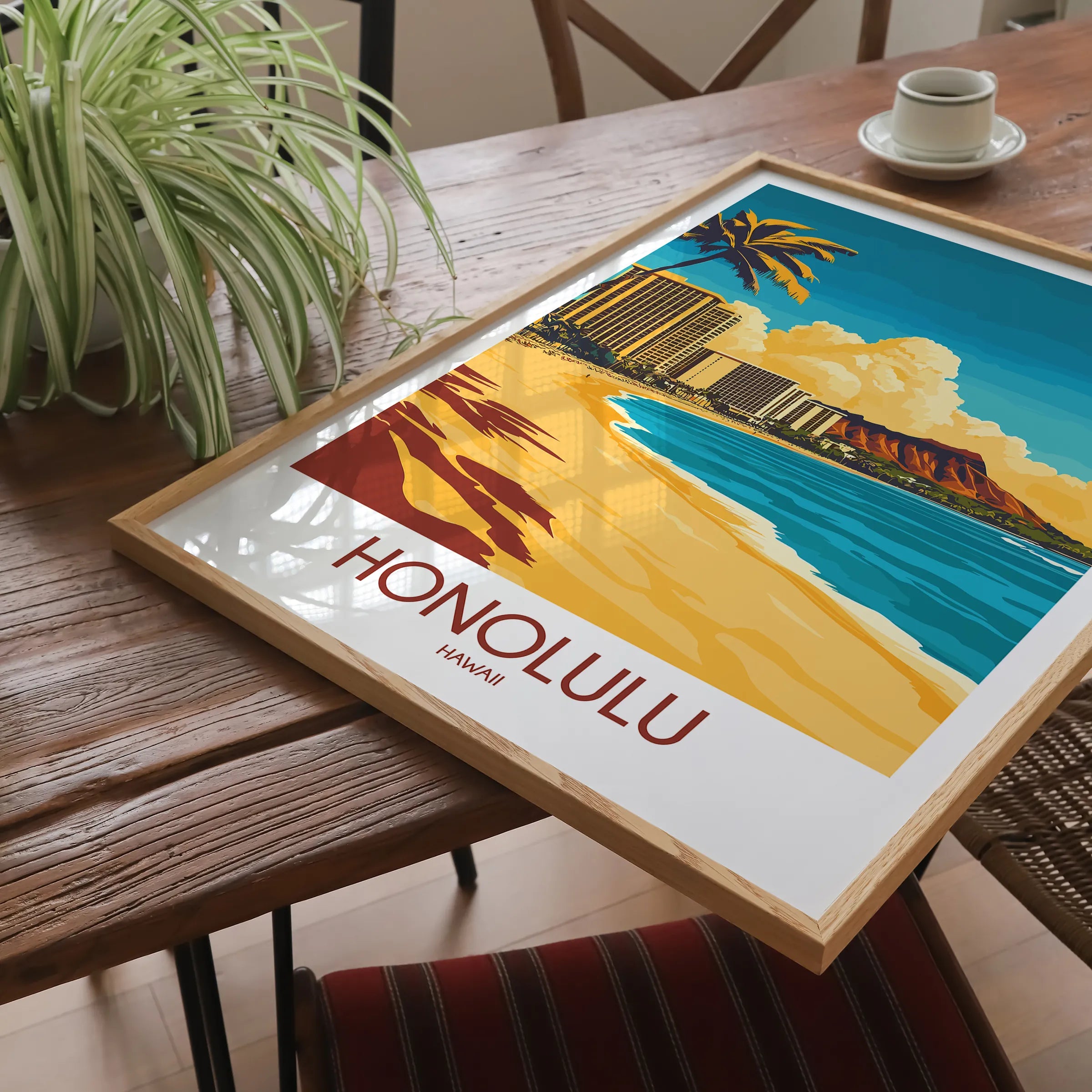 Honolulu Home Office Decor
