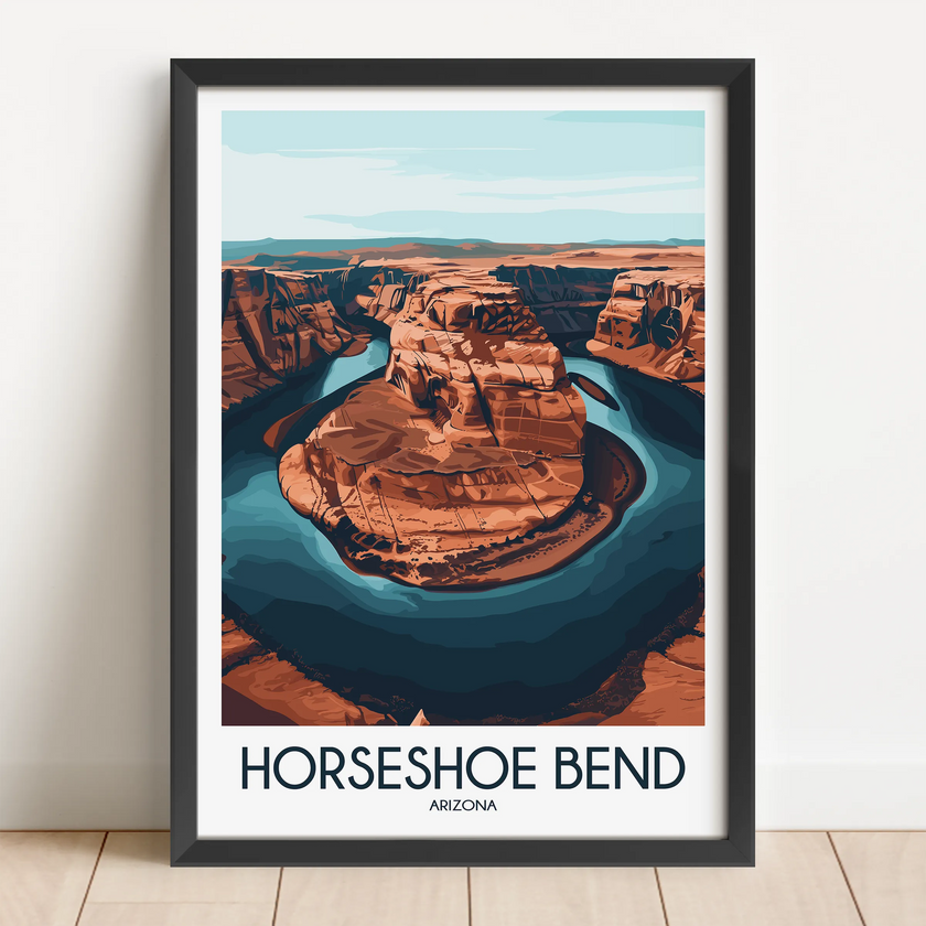 Horseshoe Bend Destination Art Gift