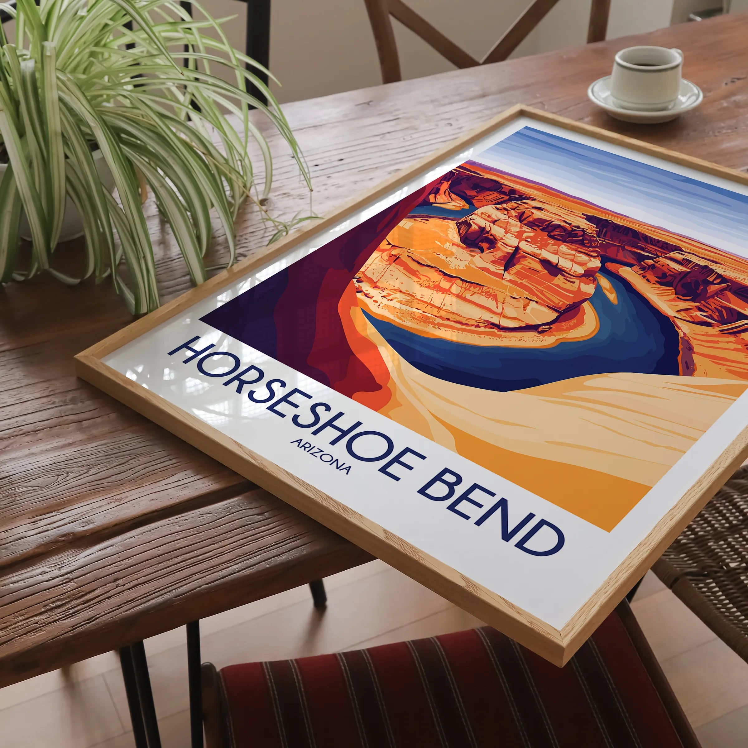 Horseshoe Bend Souvenir Poster Print