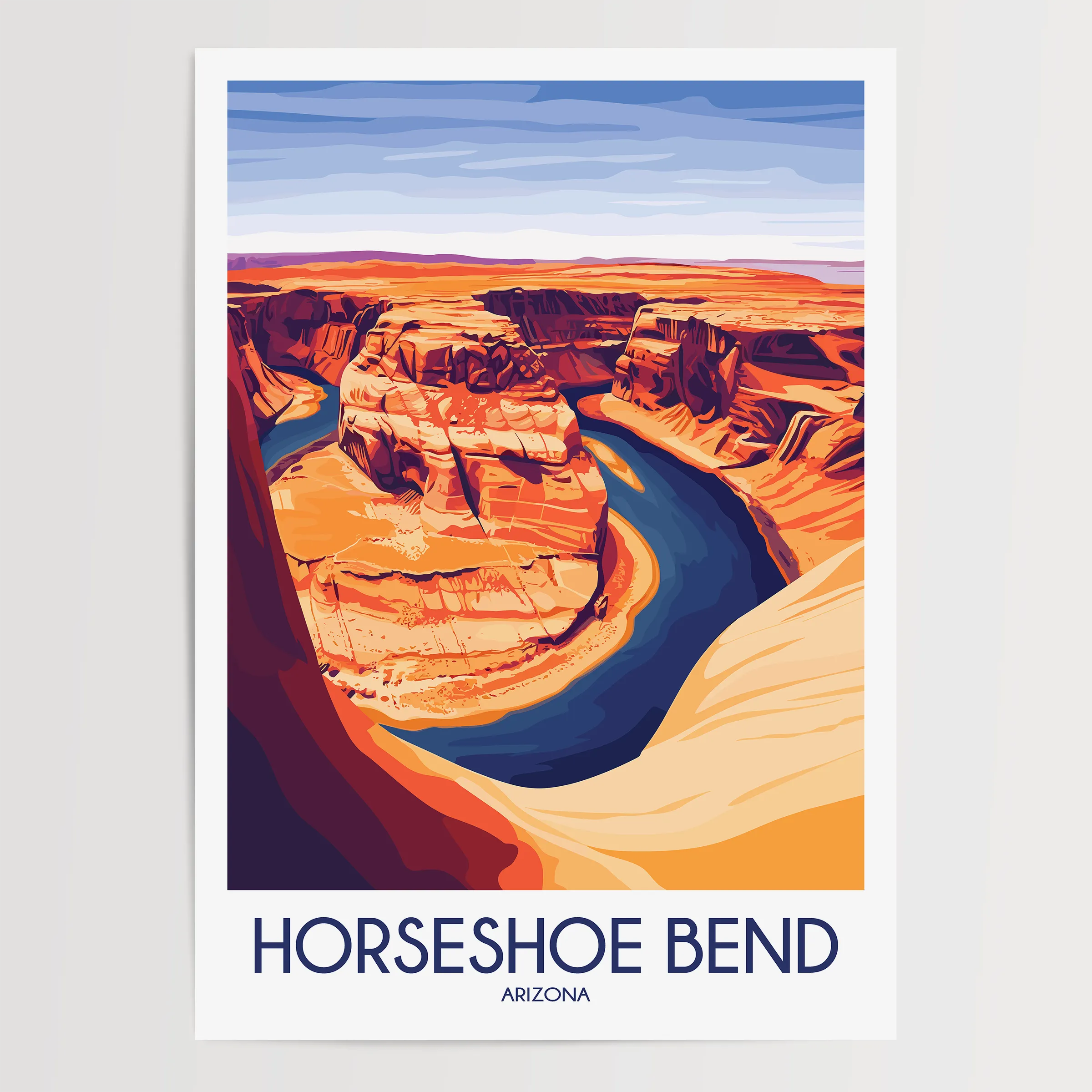 Horseshoe Bend Travel Memory Gift