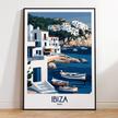 Ibiza Destination Art Gift