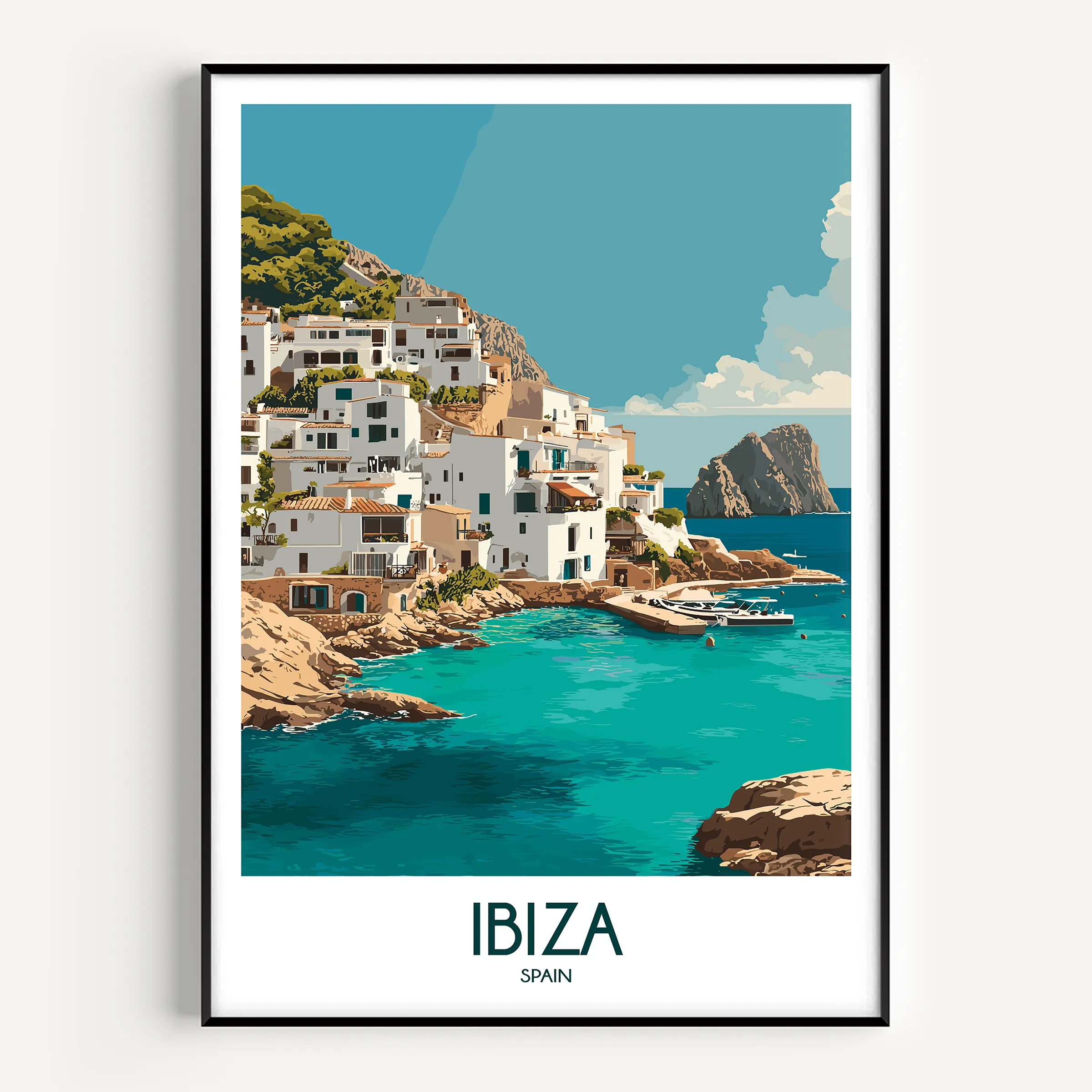 Ibiza Destination Art Gift