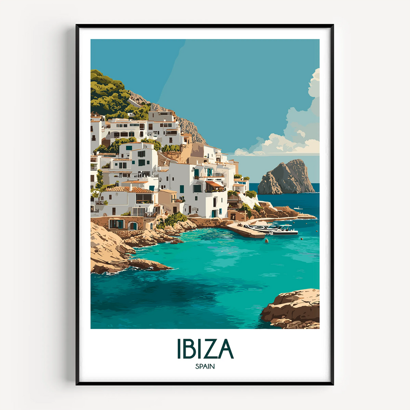 Ibiza Destination Art Gift