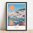 Ibiza Minimalist Wall Art