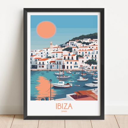Ibiza Minimalist Wall Art