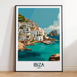 Ibiza Minimalist Wall Art
