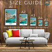 Ibiza Modern Travel Poster