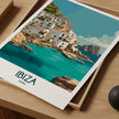 Ibiza Retro Travel Illustration