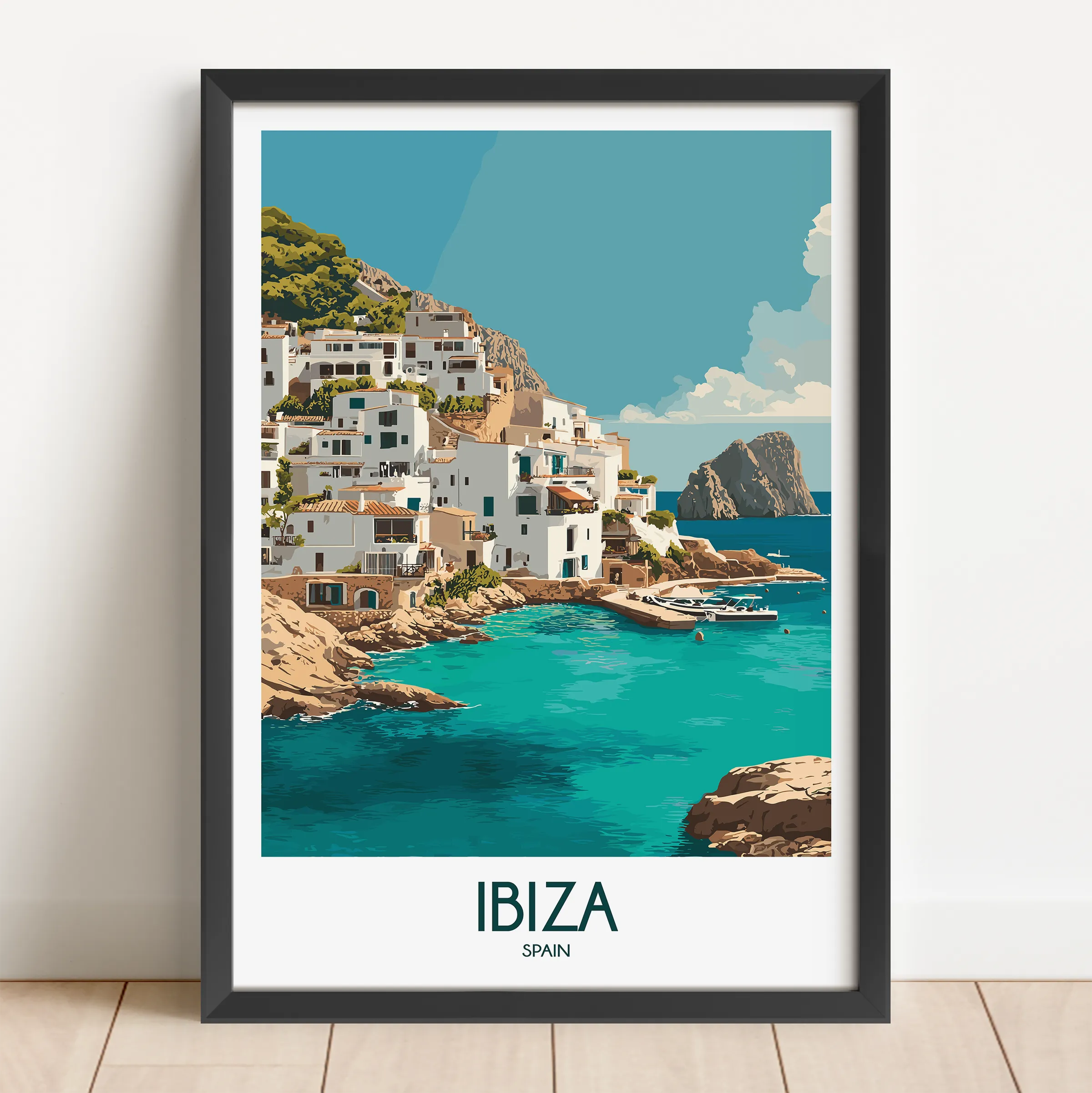 Ibiza Scenic Landscape Art