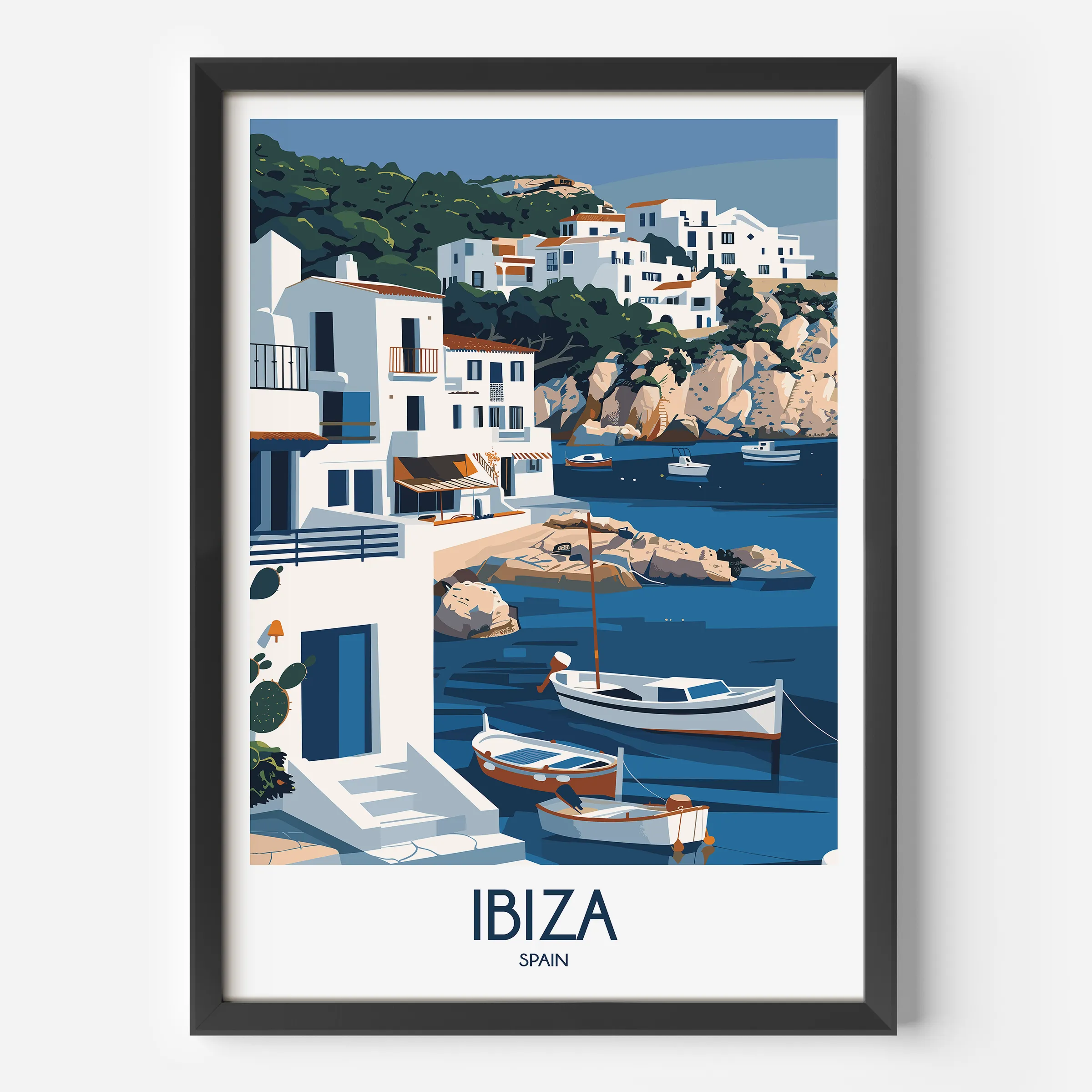 Ibiza Scenic Landscape Art