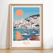 Ibiza Souvenir Poster Print
