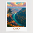 Idaho Destination Art Gift