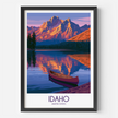 Idaho Destination Art Gift