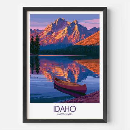 Idaho Destination Art Gift