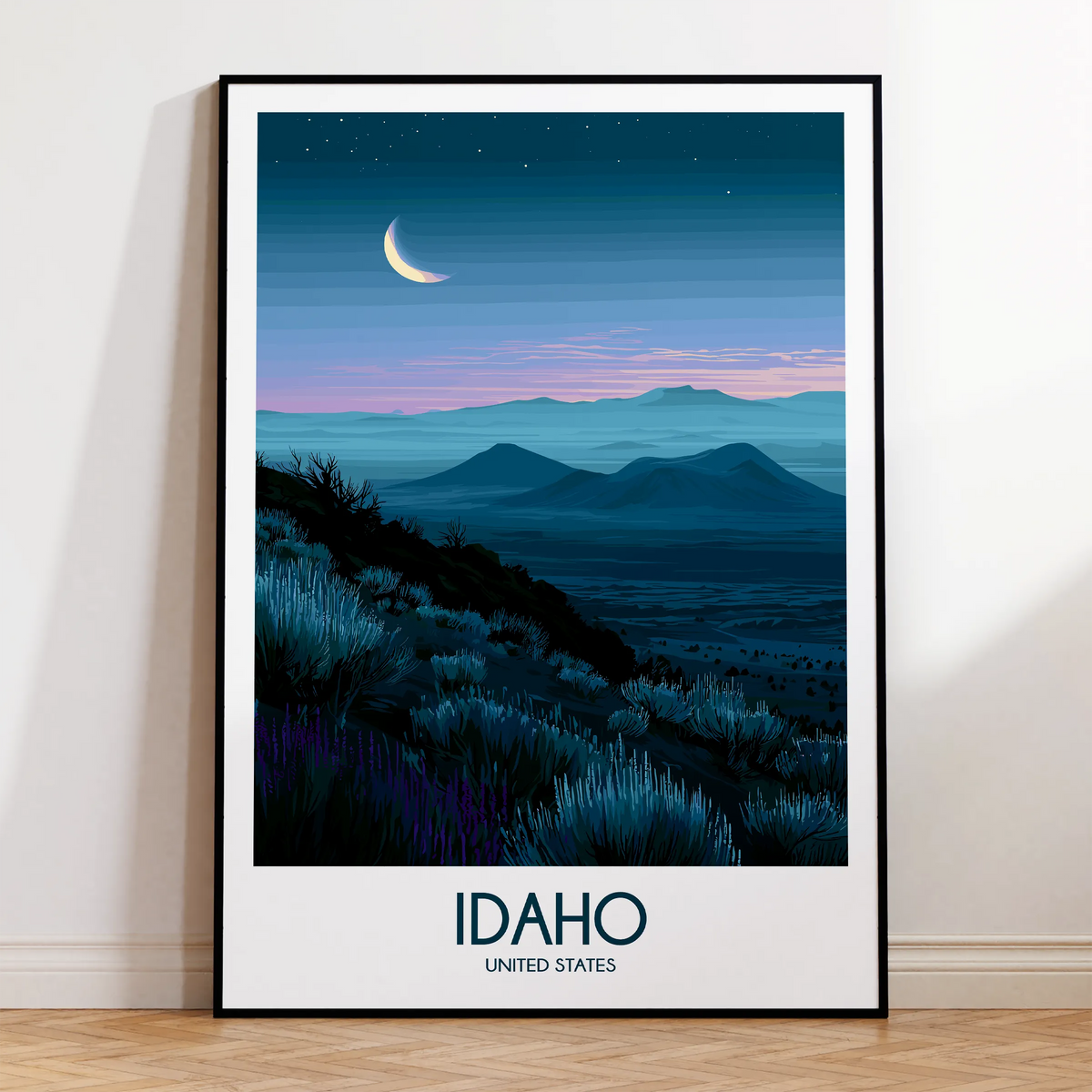 Idaho Scenic Landscape Art